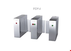 گیت کنترل تردد شیشه‌ای کشویی FC301