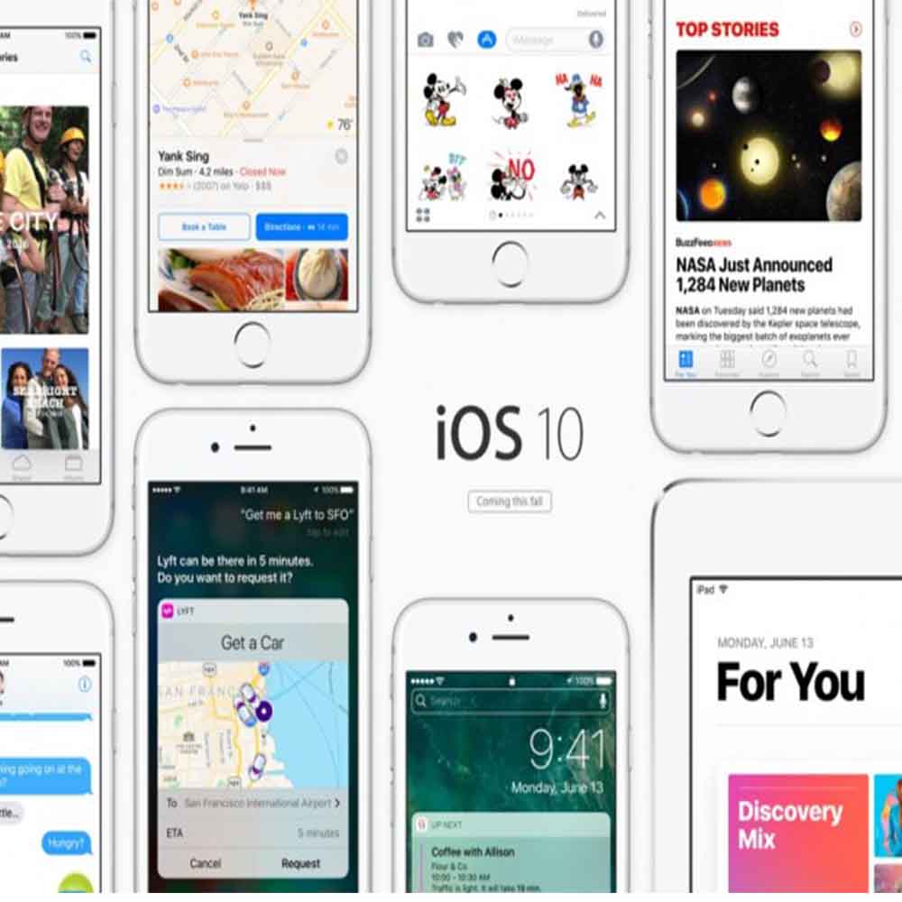 چه دستگاه هایی به iOS 10  مجهز می شوند؟