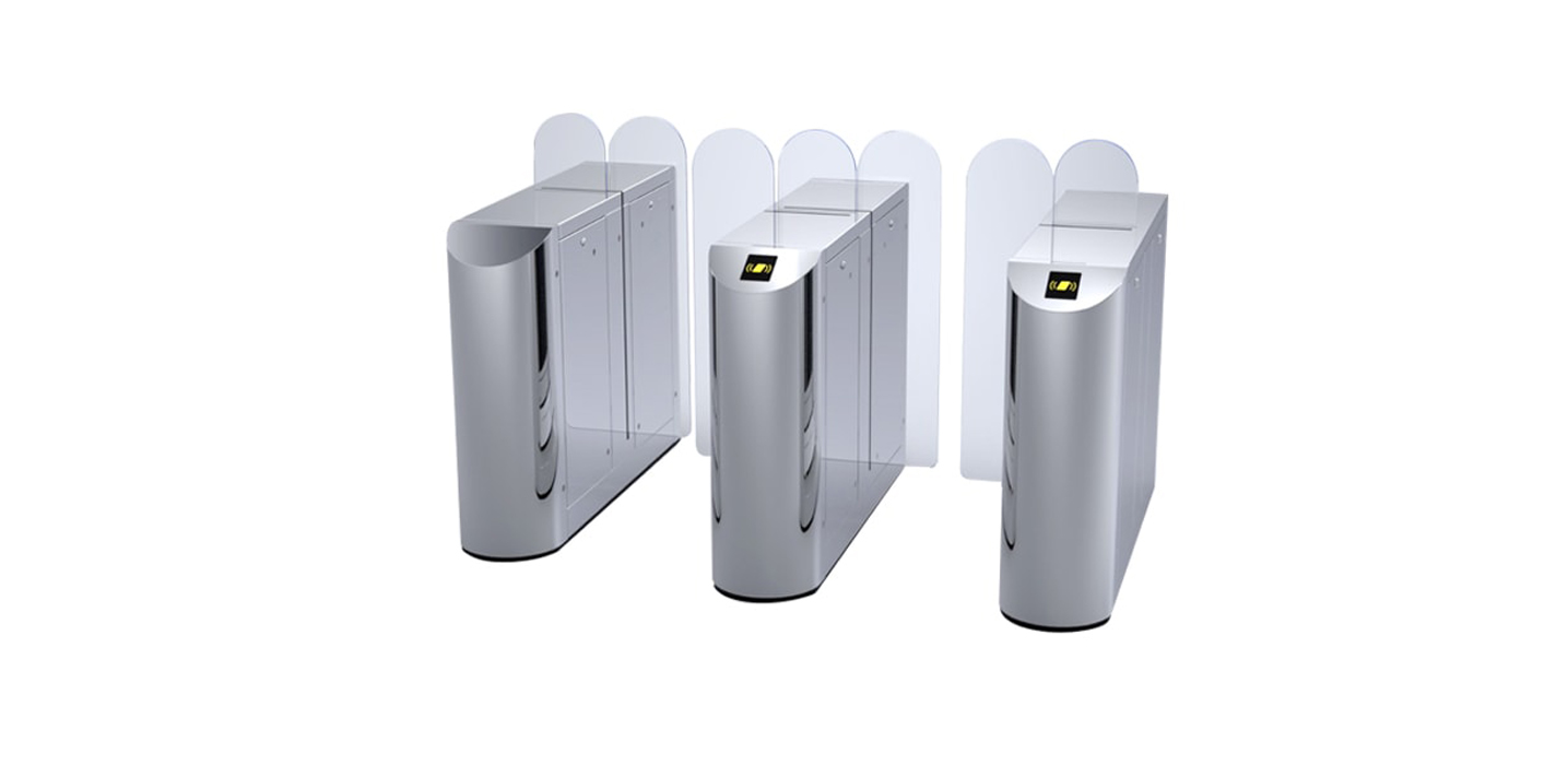 گیت کنترل تردد شیشه ای کشویی FC401