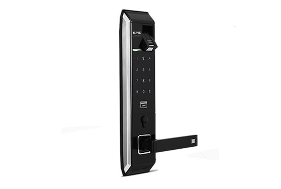 قفل دیجیتالی اثر انگشت ، کارت و رمزی مدل Epic 8000