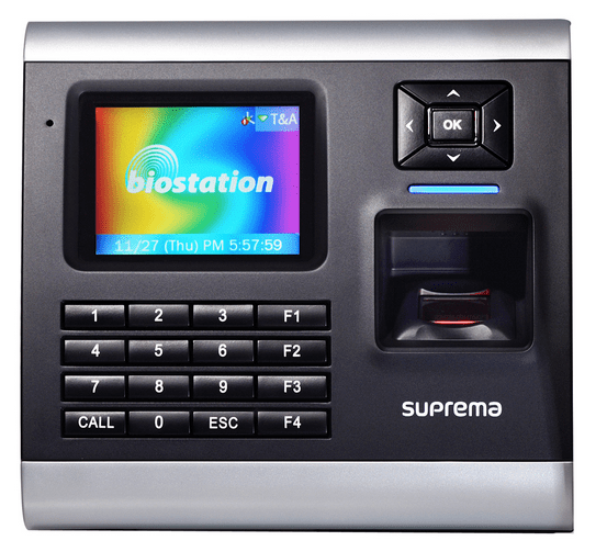 دستگاه حضور و غیاب Suprema Biostation